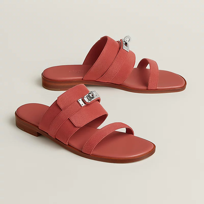 Hermes Nina Sandal Rose Antique