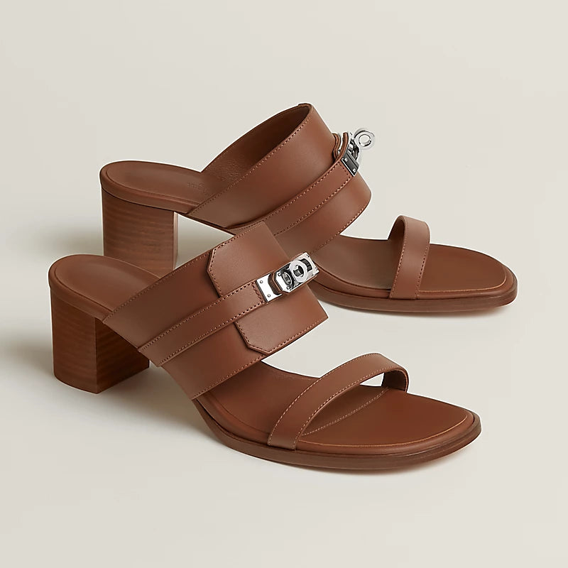 Hermes Ninon 50 Sandal Gold