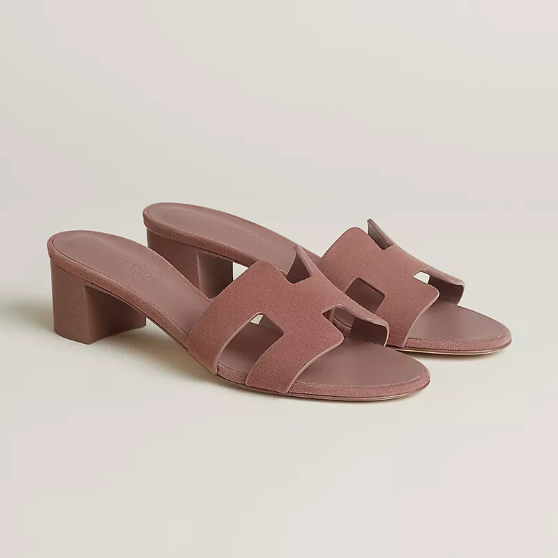 Hermes Oasis Sandal Rose Antique