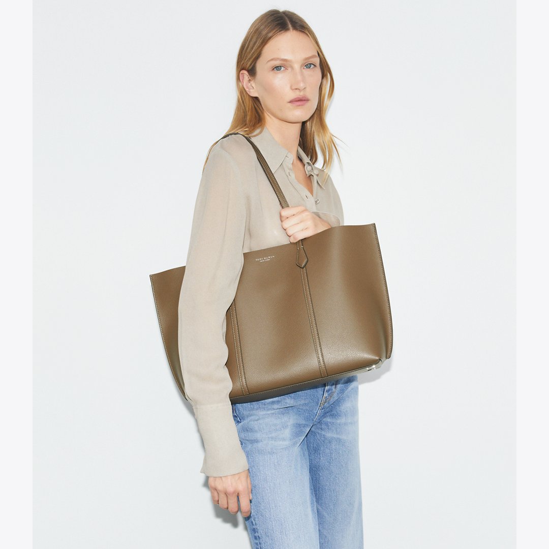 Tory Burch Perry Tote Wild Mushroom