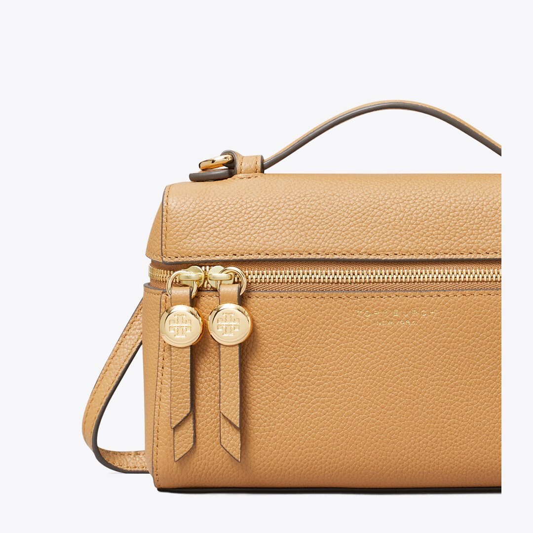 Tory Burch Slim Romy Top Handle Bag Tiramisu