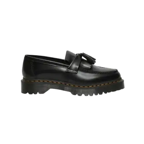 Dr Martens Bex Smooth Leather Tassel Loafers Black