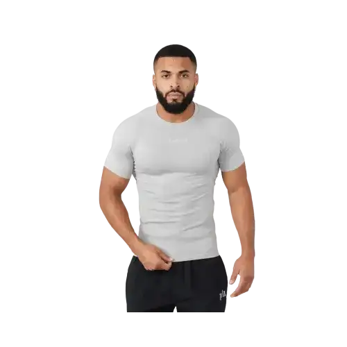Young LA SuperVillain Compression Tees Grey