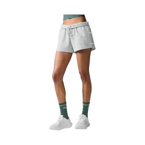 Alo Women's Accolade Short - Athletic Heather Grey