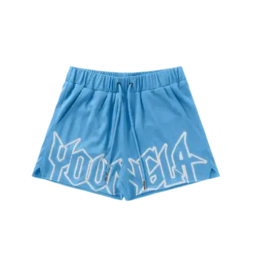 YoungLA All-Star Shorts Carolina Blue