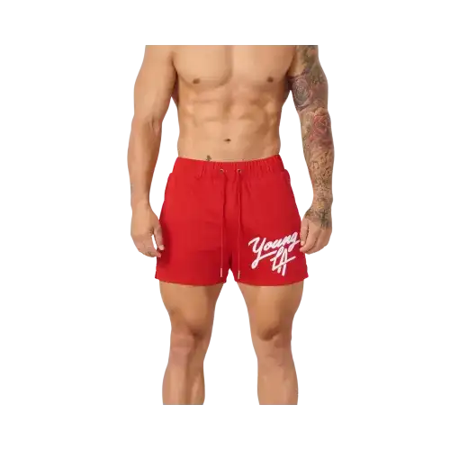 YoungLA Legacy Shorts Red