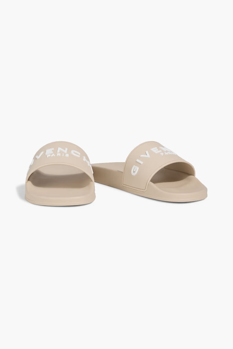 GIVENCHY Appliquéd rubber slides