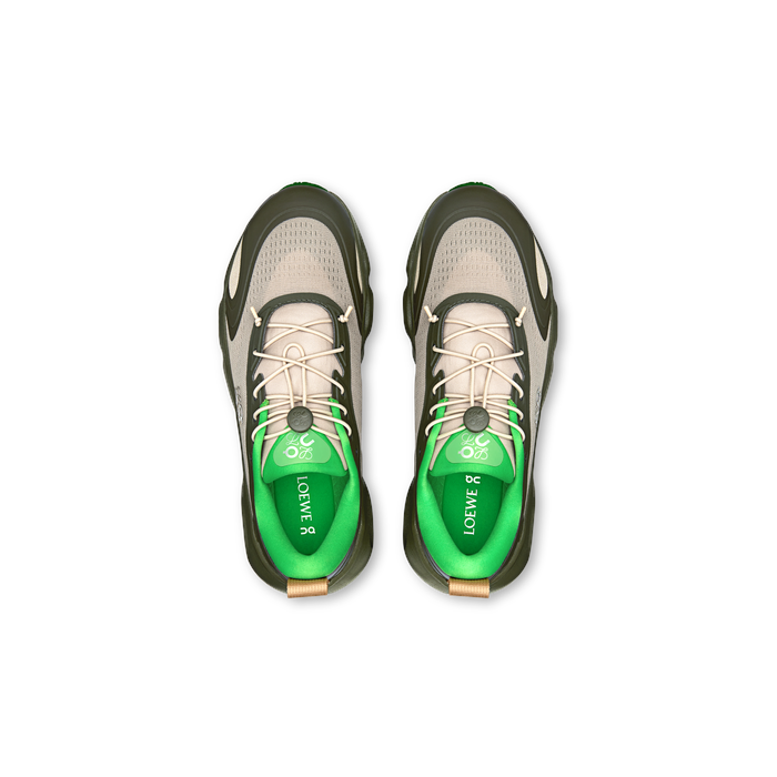 ON Running Women's Cloudsolo LOEWE Khaki Green | Sand - Khaki Green | Sand