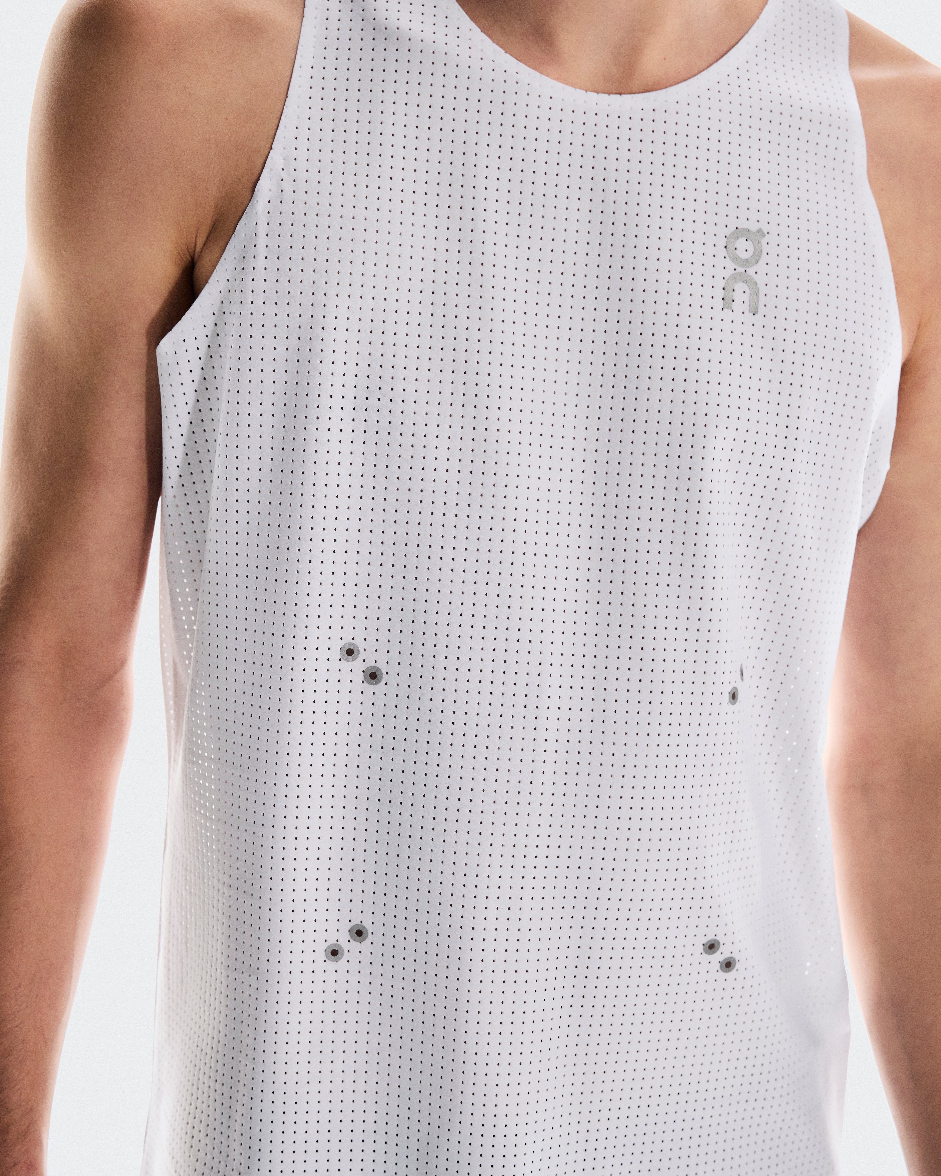 On Pace Tank White