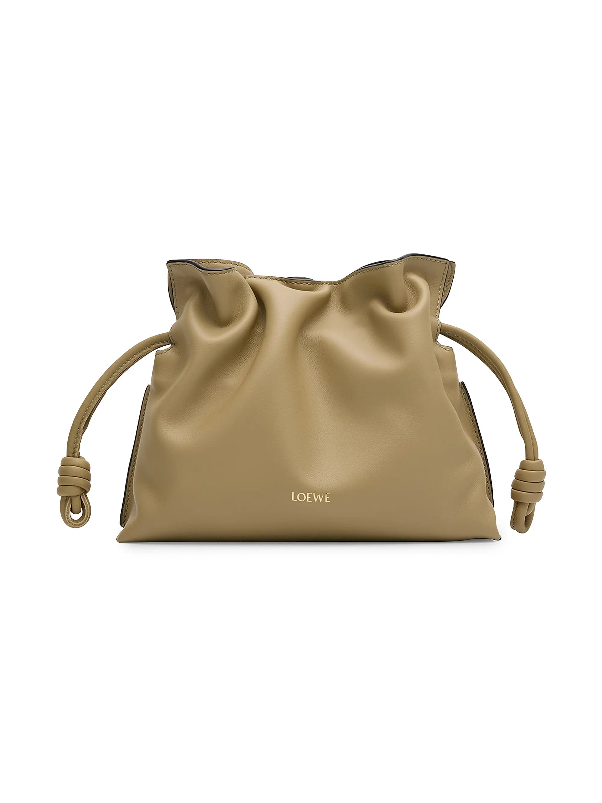 LOEWE Flamenco Mini Leather Clutch