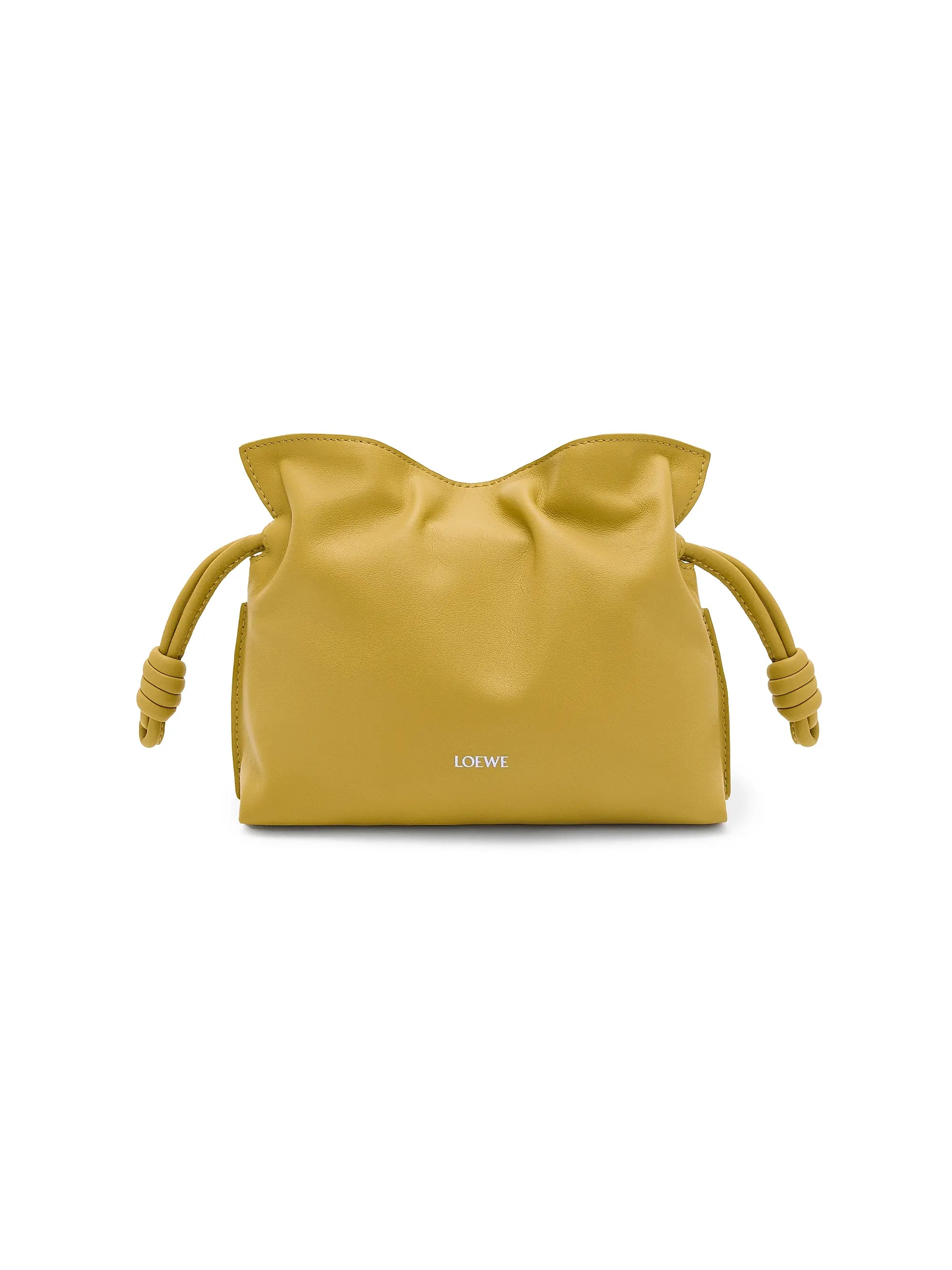LOEWE Flamenco Mini Leather Clutch