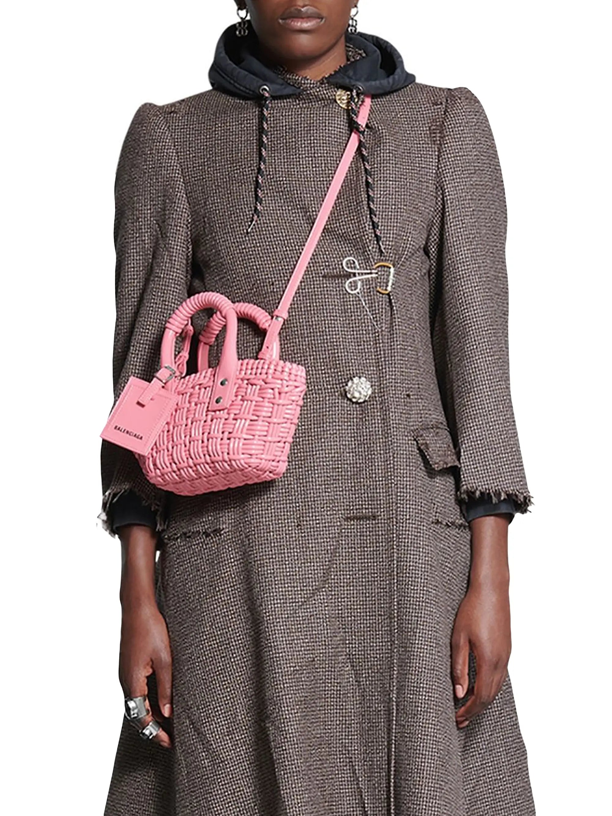 Balenciaga Bistro XXS Basket With Strap