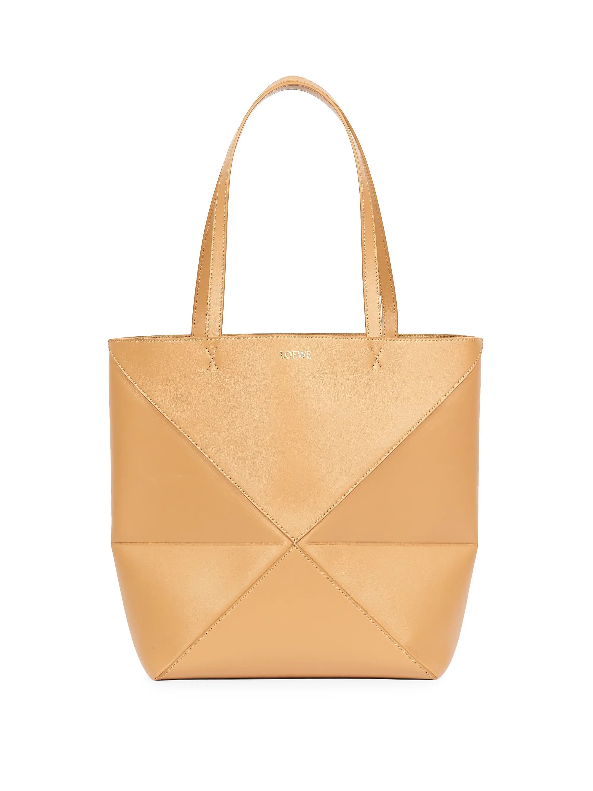 LOEWE Puzzle Shiny Leather Tote