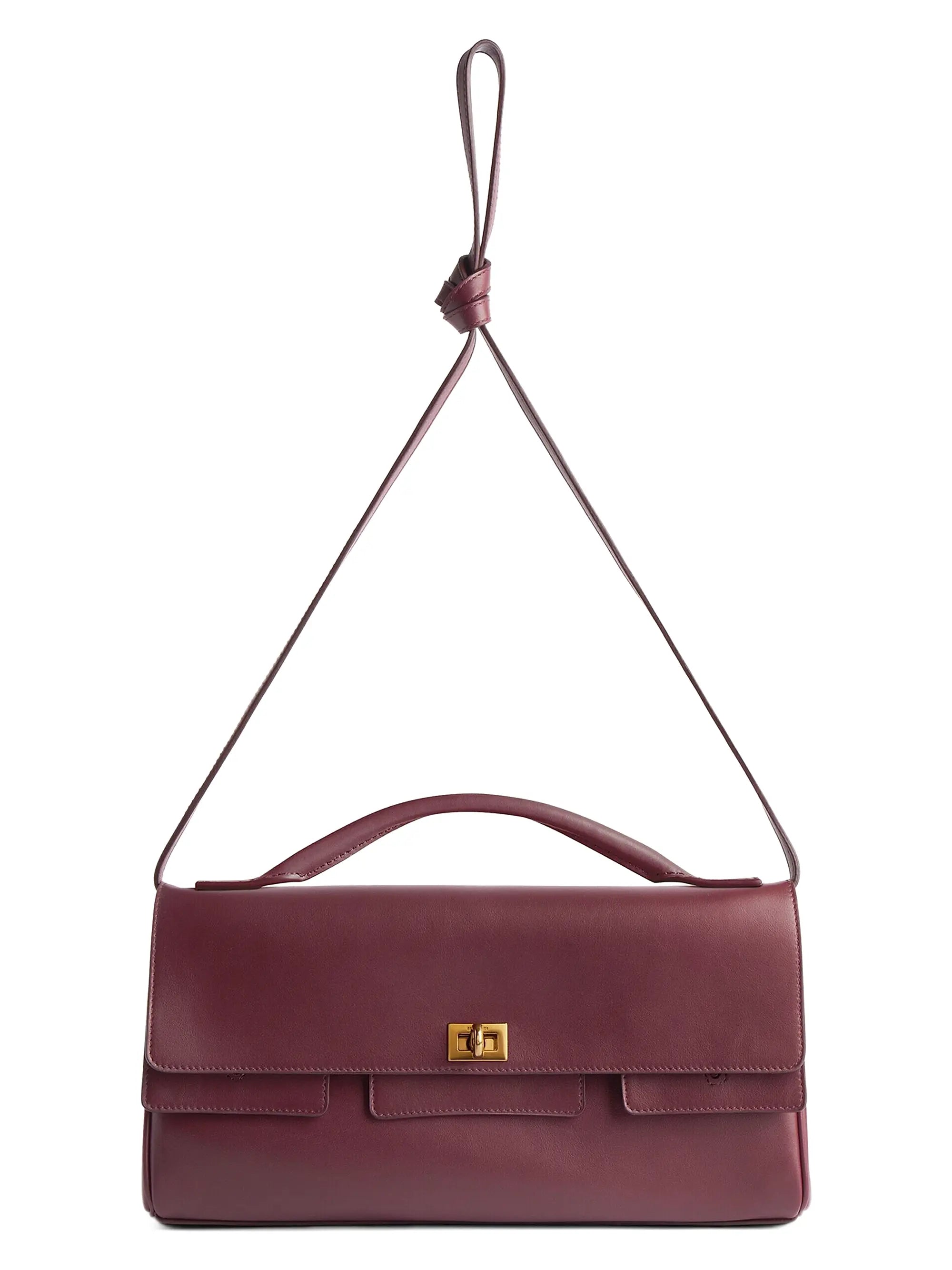Balenciaga Bel Air Small Clutch on Strap