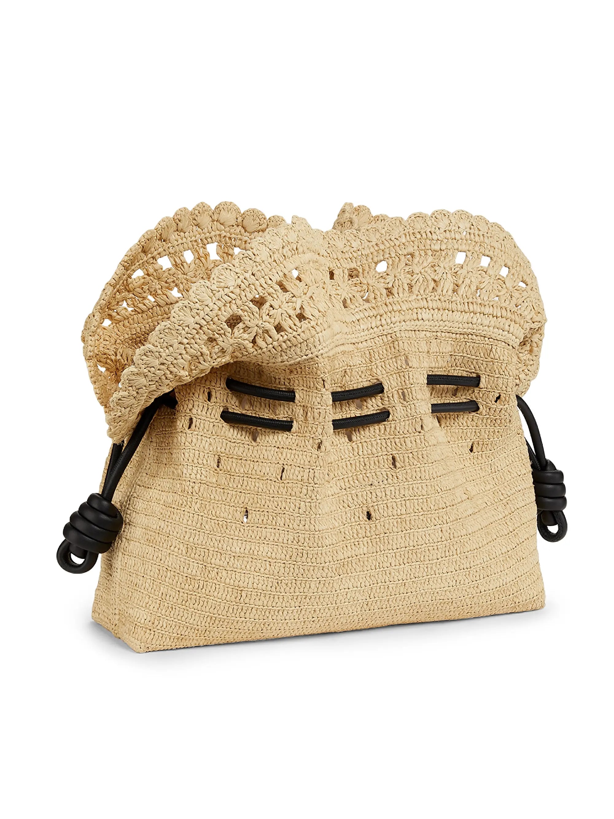 LOEWE LOEWE x Paula's Ibiza Flamenco Raffia Clutch