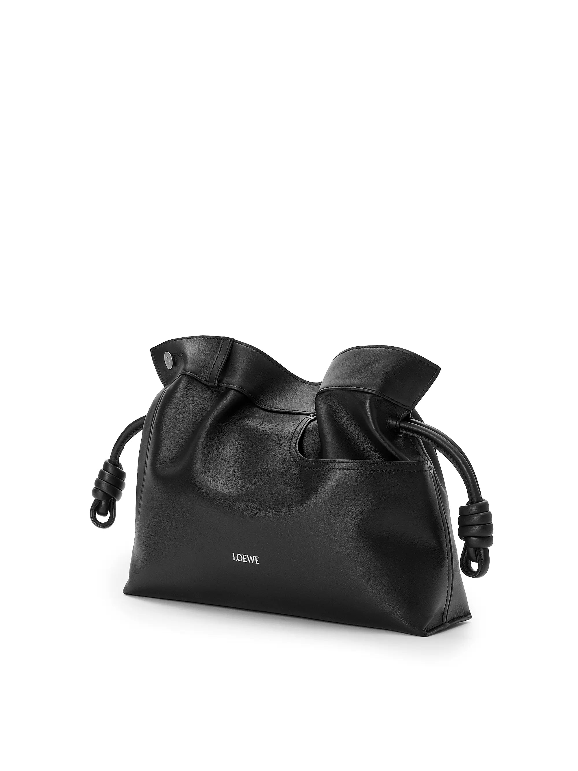 LOEWE Medium Panta Flamenco Leather Clutch