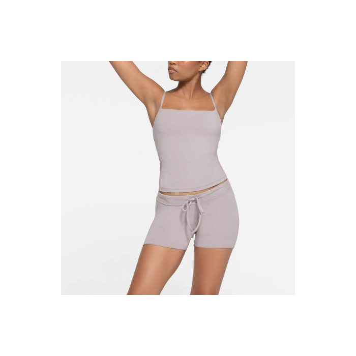 Skims Cotton Jersey Short Sugar Oyster