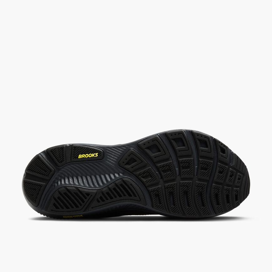 Brooks Ghost 17 Ebony/Black/Yellow