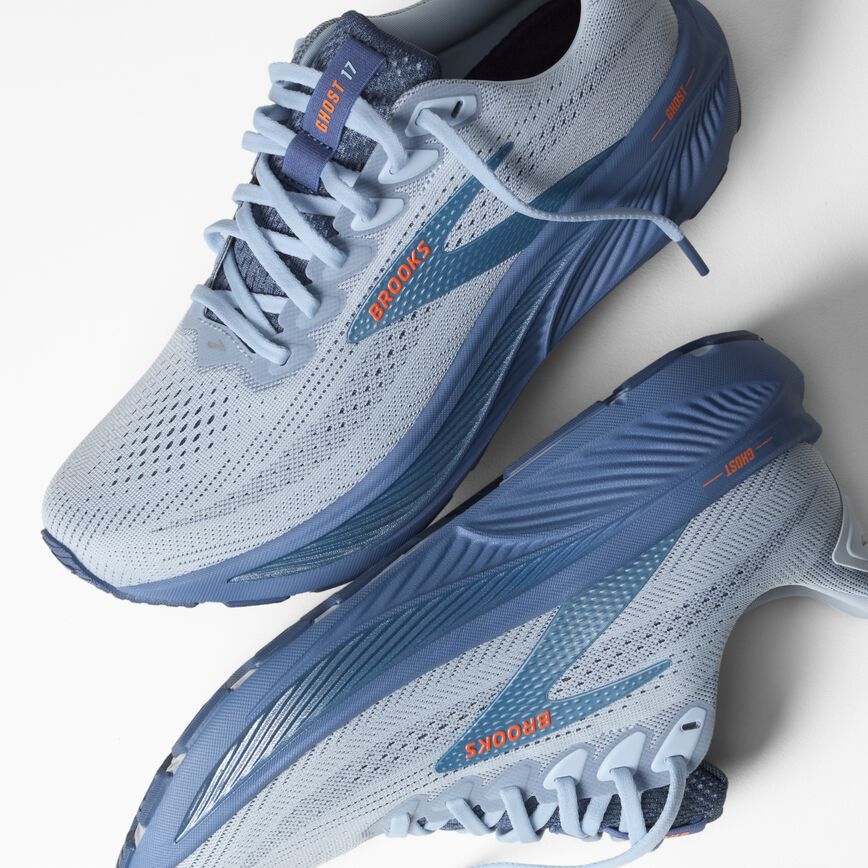 Brooks Ghost 17 Skyway/Moonlight/Orange