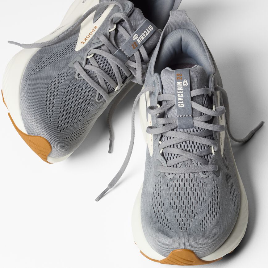 Brooks Glycerin 22 Primer Gray/Gray/Honey Ginger