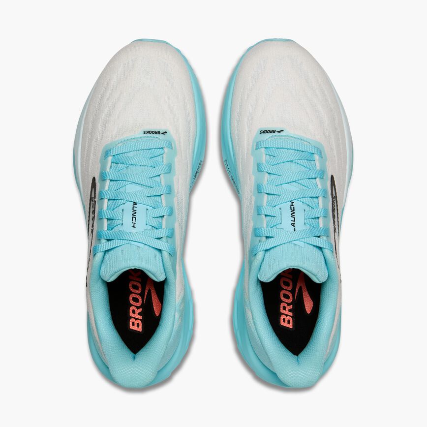 Brooks Launch 11 White/Atomizer/Pink Clay