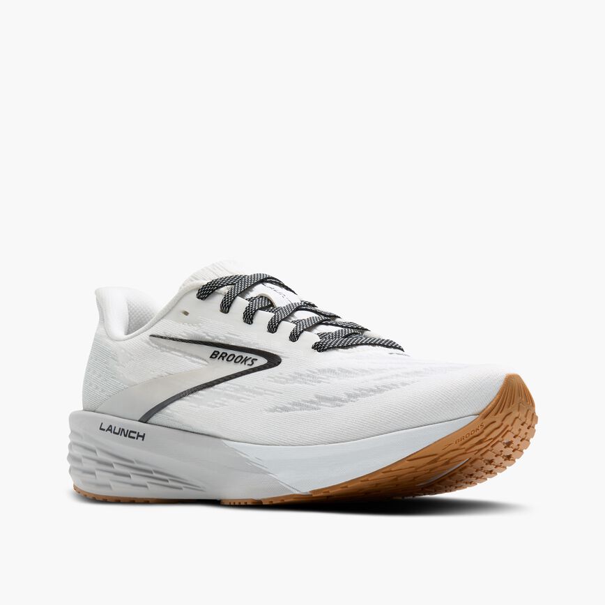 Brooks Launch 11 White/Grey/Black