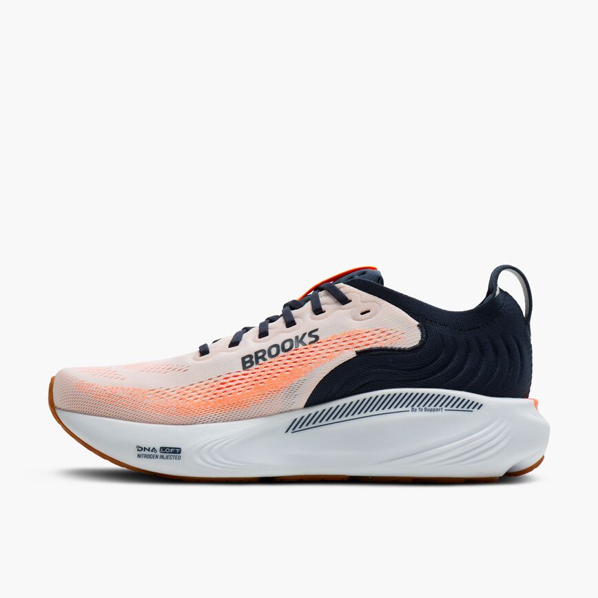 Brooks Adrenaline GTS 25 White/Spellbound/Orange