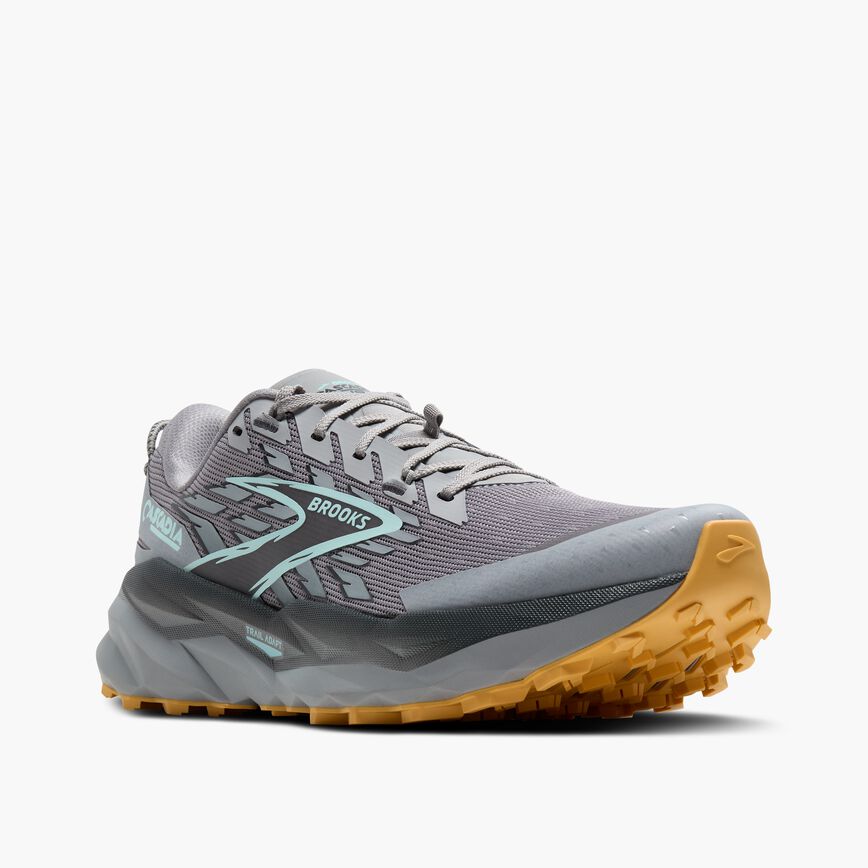 Brooks Cascadia 19 Alloy/Ebony/Orange