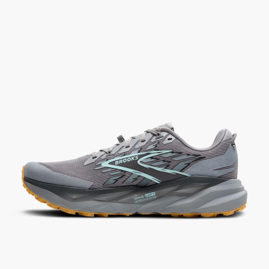 Brooks Cascadia 19 Alloy/Ebony/Orange