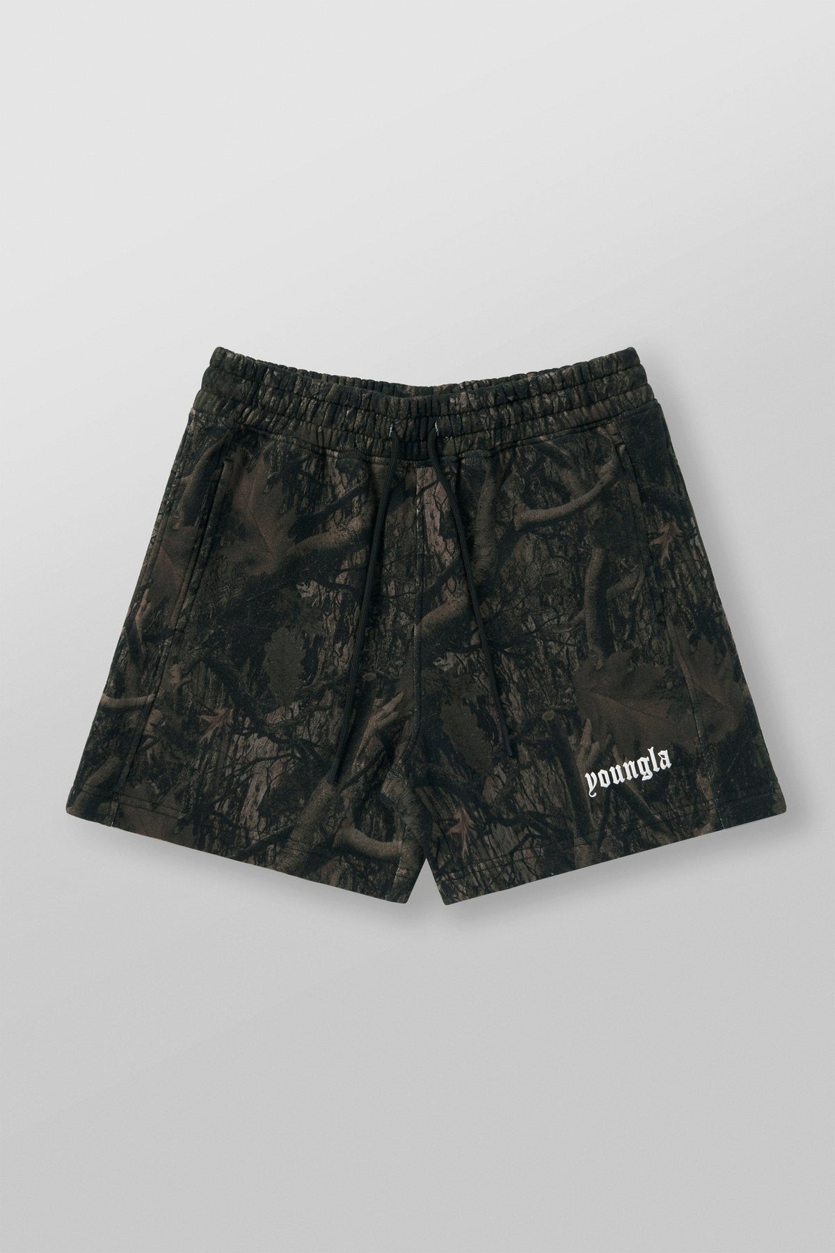 1118 - Tree Camo Cotton Shorts Dark Tree Camo