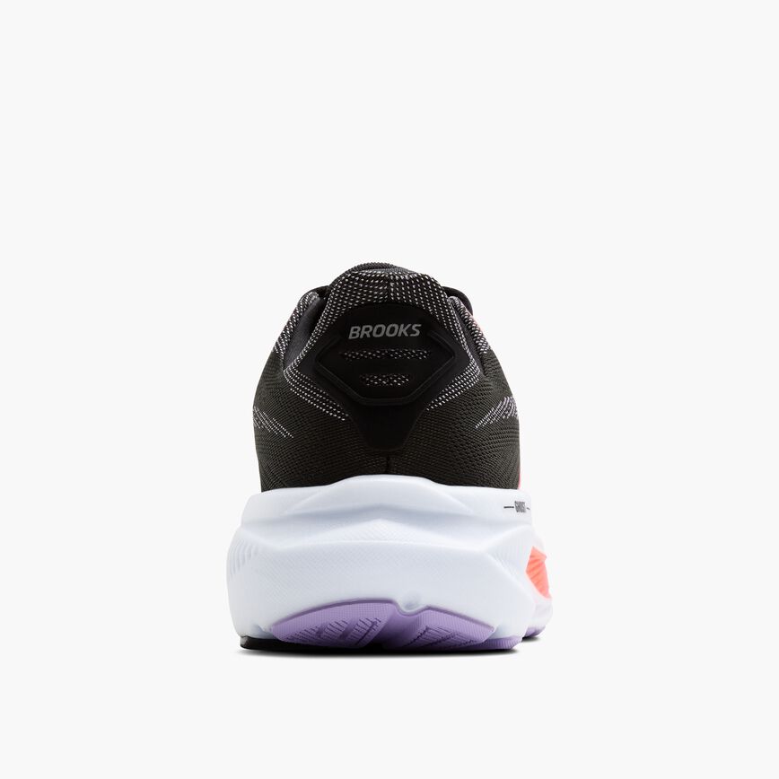 Brooks Ghost 17 Black/Purple/Coral (Women's)