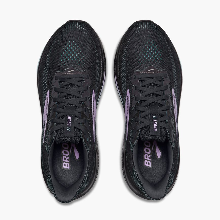 Brooks Ghost 17 Grey/Clearwater/Purple (Women's)