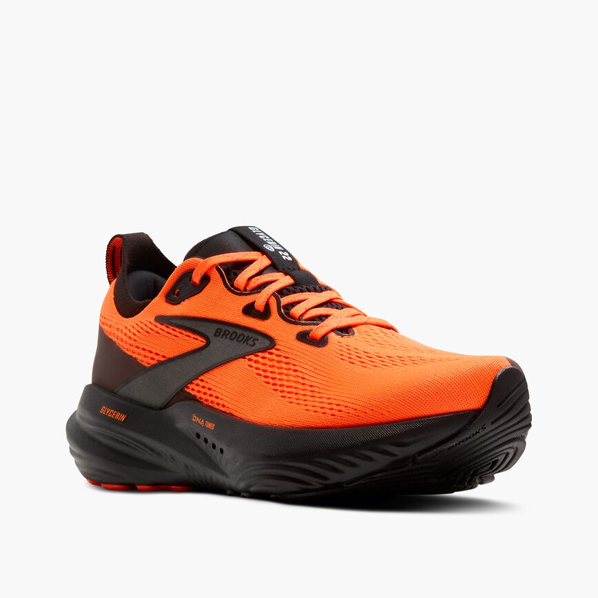 Brooks Glycerin 22 Orange/Black (Women's)