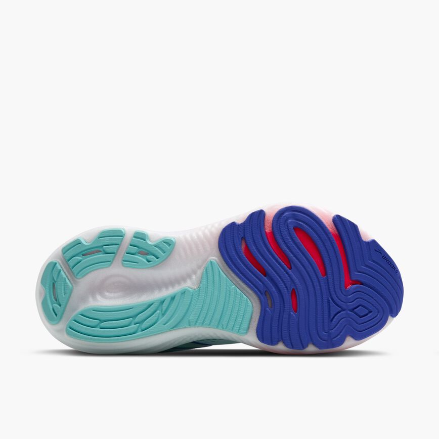 Brooks Glycerin GTS 22 White/Limpet Shell/Amparo Blue (Women's)