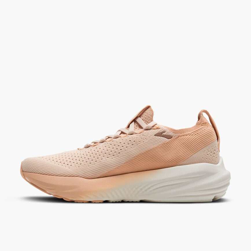Brooks Glycerin StealthFit 22 Almond Peach/Almond/Portabella (Women's)