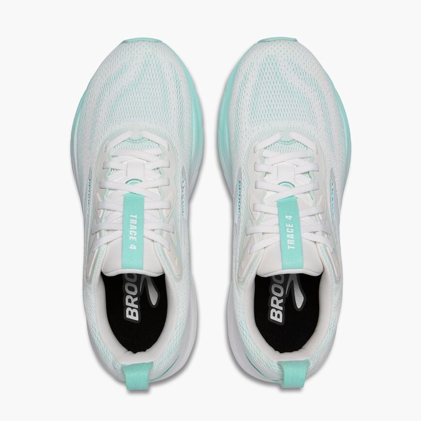 Brooks Trace 4 Bright White/Limpet/Oyster (Women's)