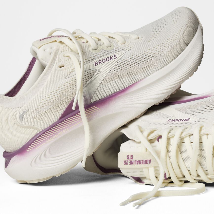 Brooks Adrenaline GTS 25 Coconut/Argyle (Women's)