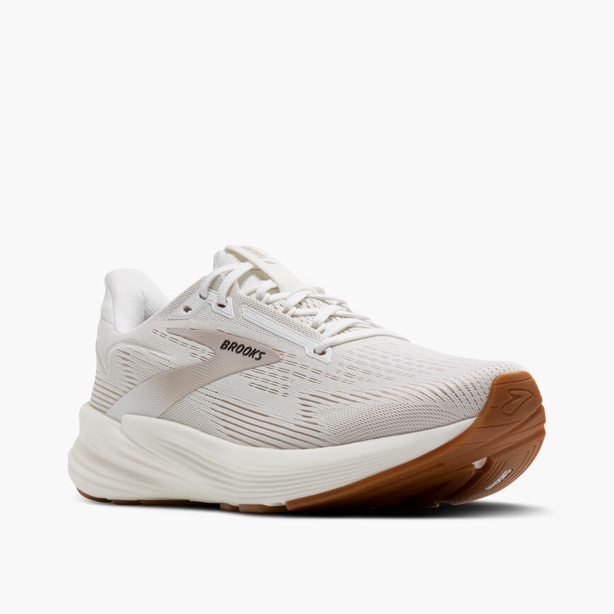 Brooks Revel 8 White/Chateau Grey (Women's)