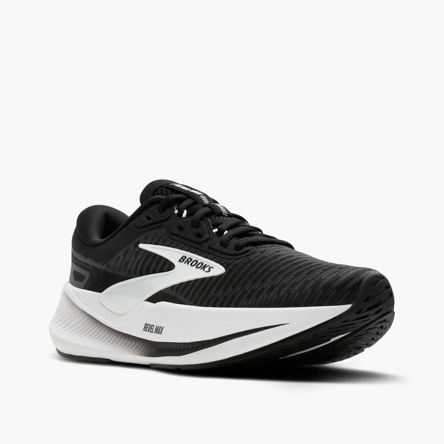 Brooks Revel Max Black/Grey/White (Women's)