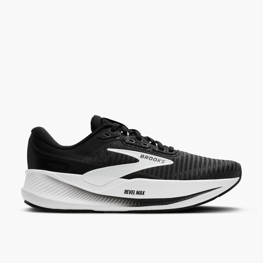 Brooks Revel Max Black/Grey/White (Women's)
