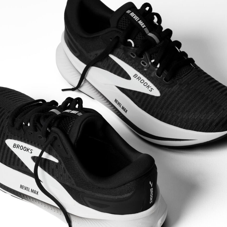 Brooks Revel Max Black/Grey/White (Women's)
