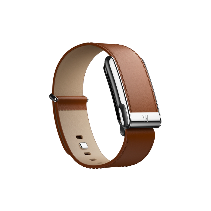 Leatherluxe Straight Chestnut/Cream with Titanium