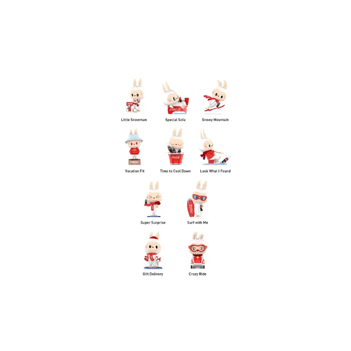 Pop Mart Labubu The Monsters Coca-Cola Series Figure Single Blind Box