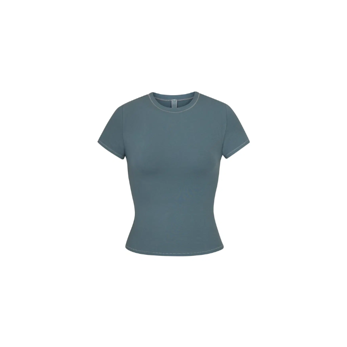 Skims Cotton Jersey T-shirt Kyanite