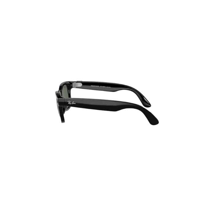 Ray Ban Meta Smart Glasses - Wayfarer Shiny Black G-15 Green Lenses