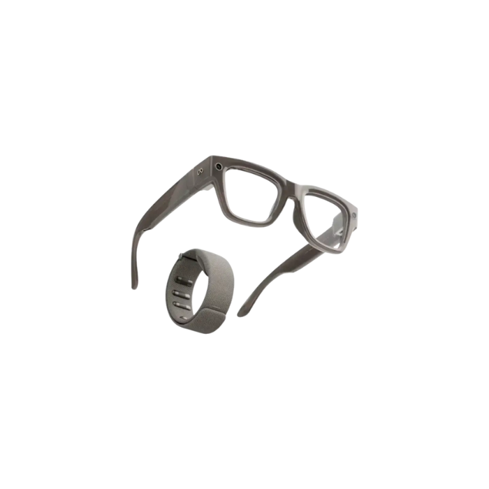 Meta x Ray-Ban Display & Neural Band AI Glasses - Shiny Sand (Standard Frame)