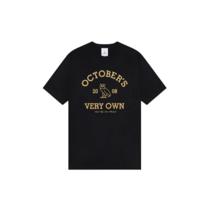 OVO Tee "Collegiate Black/Gold"