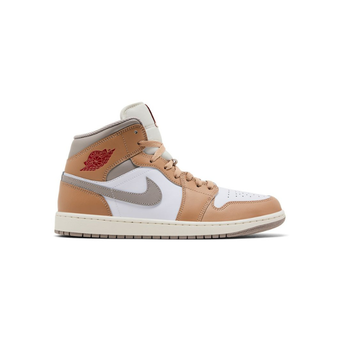 Air Jordan 1 Mid 'Hemp White'
