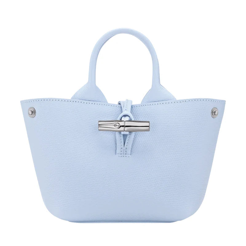 LONGCHAMP WAVE Le Roseau XS Leather Handbag