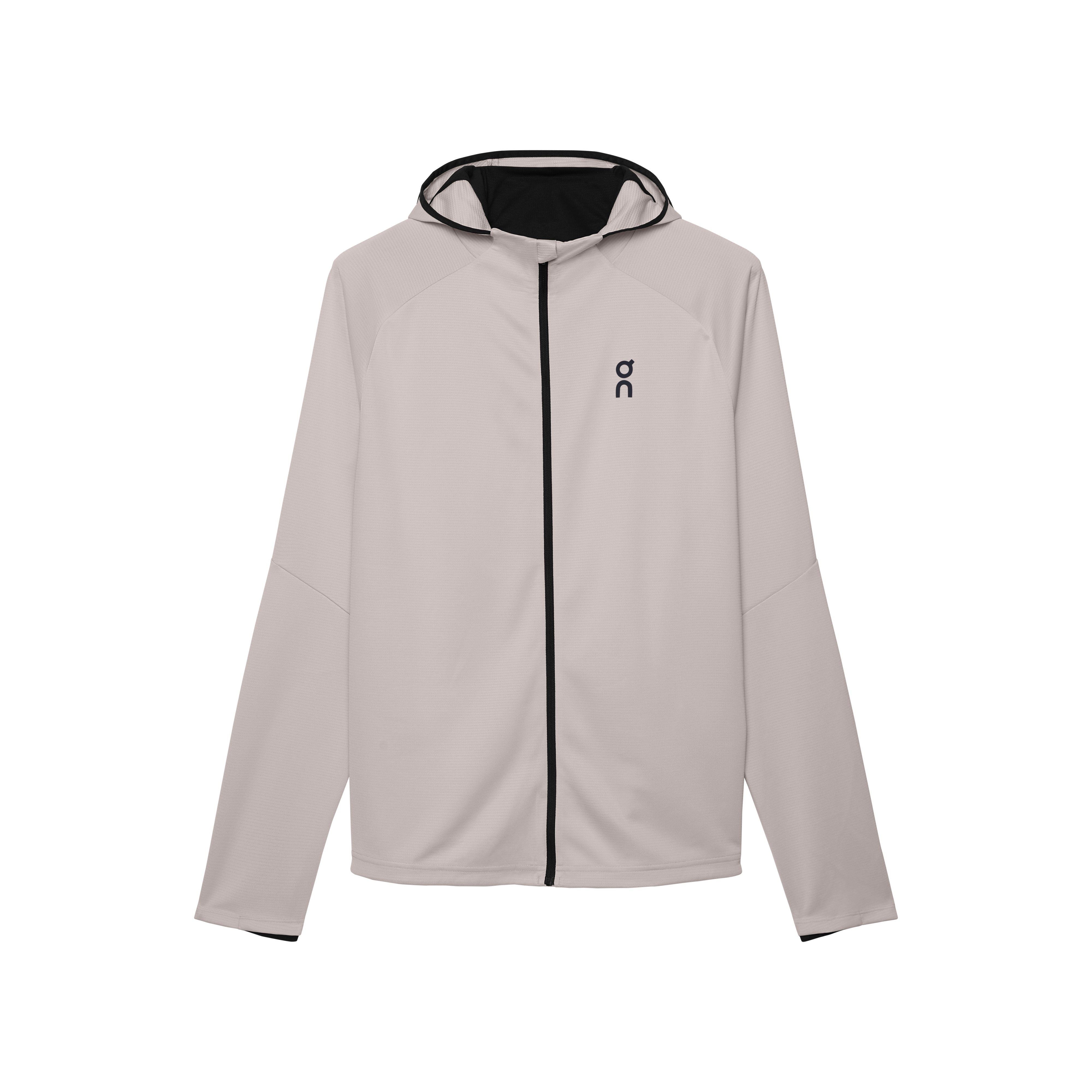 On Climate Zip Hoodie Silver